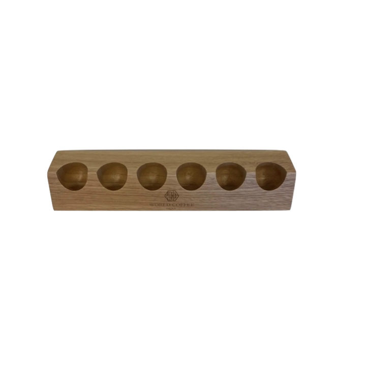 World Coffee Gear Coffee Tube Holder – Eikenhout