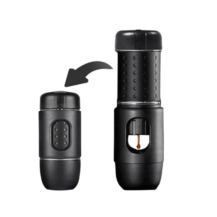 Staresso Travel meeneemare espresso maker – 80 ml – voor Nespresso + gemalen koffie