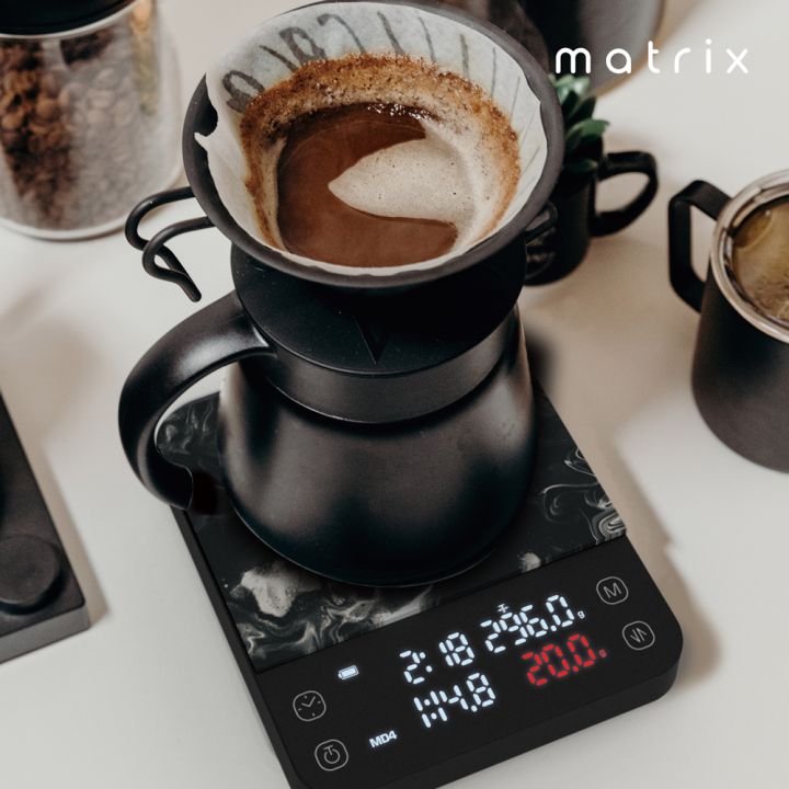 MATRIX M1 Pro slimme koffie weegschaal – 0,1 tot 2000 g