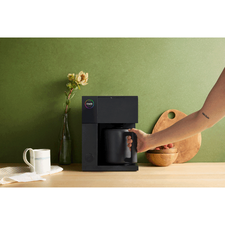 Fellow Aiden Precision Coffee Maker voor filter koffie – mat zwart – 1,5L - enkele kopjes en voor een kan koffie