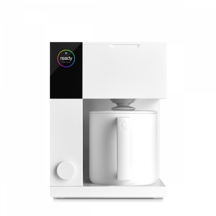 Fellow Aiden Precision Coffee Maker voor filter koffie – mat wit  – 1,5L - enkele kopjes en voor een kan koffie