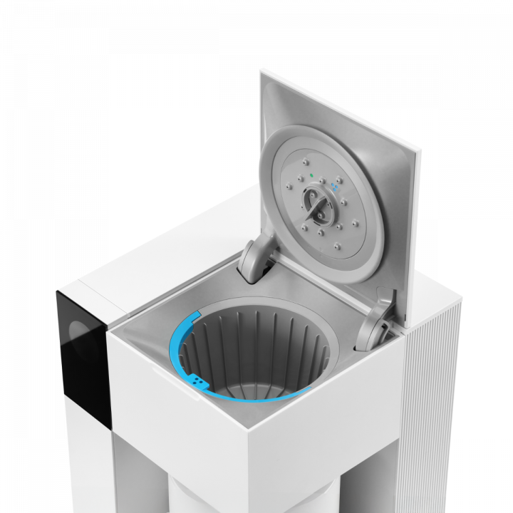 Fellow Aiden Precision Coffee Maker voor filter koffie – mat wit  – 1,5L - enkele kopjes en voor een kan koffie