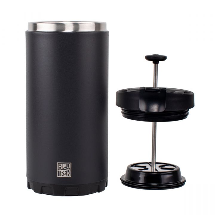Planetary Design – Steel Toe Travel Press – Obsidian zwart – 625 ml