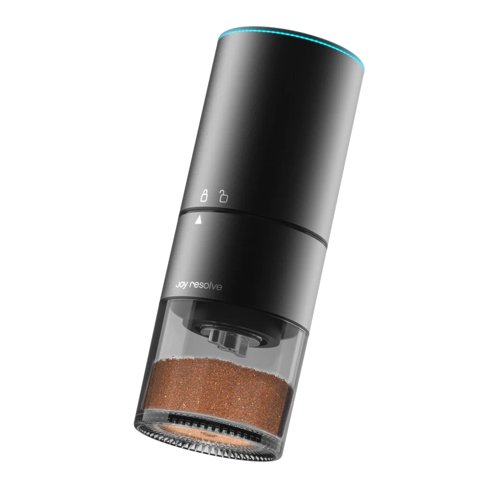 Joy Resolve Groove Groove Grinder - meeneembare elektrische koffiemolen – zwart - 30 gram
