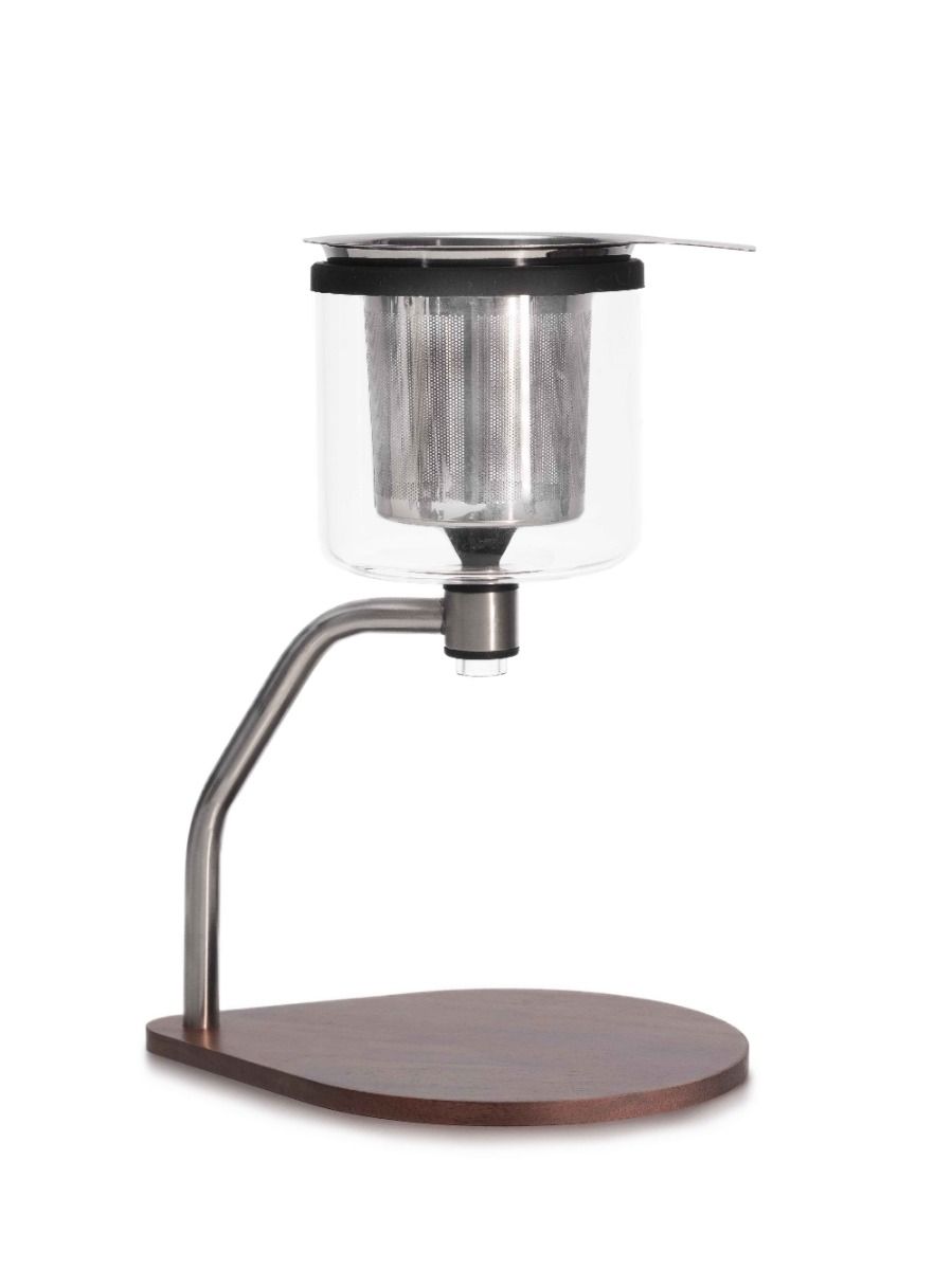 Joy Resolve Manual Coffee & Tea Brewer – walnoot hout – 300 ml