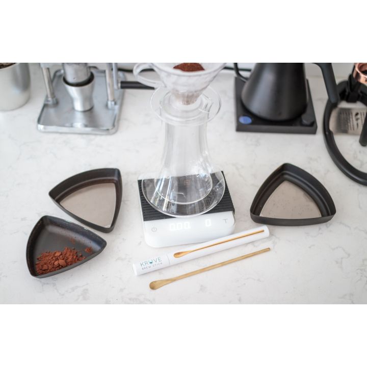 Kruve Brew Stick roerstokje 22 cm goudkleurig roestvrij staal