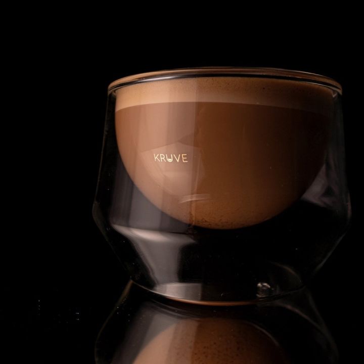 Kruve Imagine Cortado glazen 150 ml set van 2 dubbelwandig borosilicaatglas