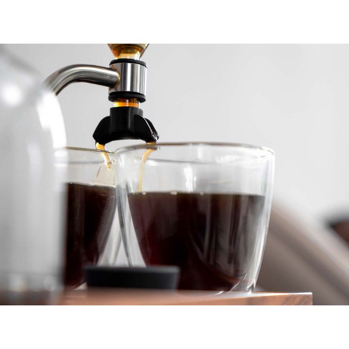 Joy Resolve Barisieur 'GRANDE' – automatische thee- en koffiezetter met wekkerfunctie – zwart