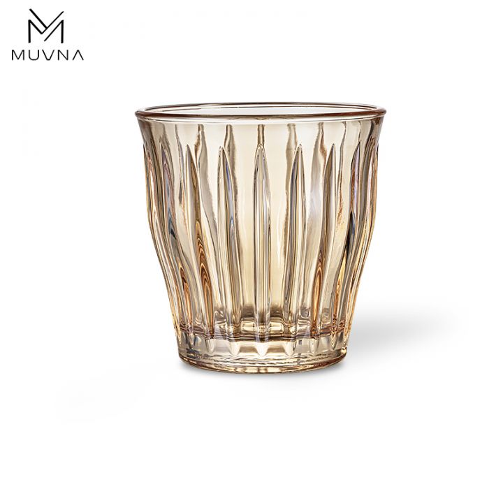 MUVNA Coral Reef koffieglas 320ml helder designglas