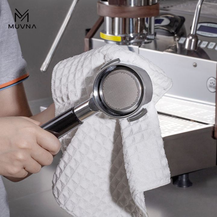 MUVNA Waffle Towel lang 70cm grijs polyester baristadoek