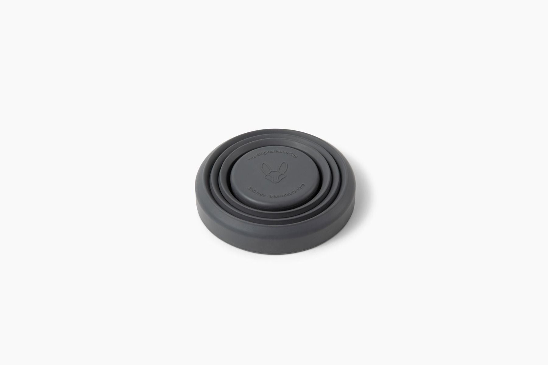 Hunu opvouwbare reisbeker – charcoal – 235 ml