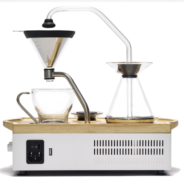 Joy Resolve Barisieur – automatische thee- en koffiezetter met alarmfunctie – wit